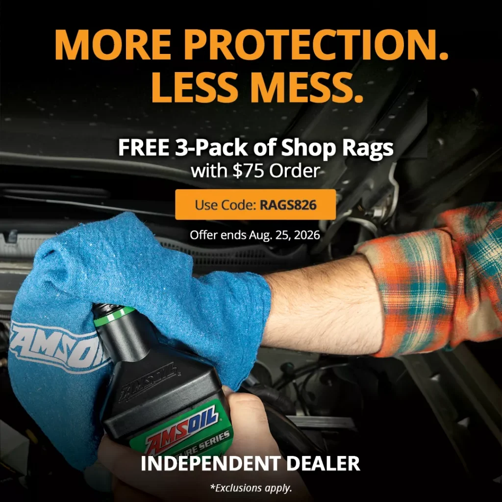 Amsoil Rag Promo